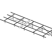 Σταθερή Διπάσσαλη Βάση σε έδαφος